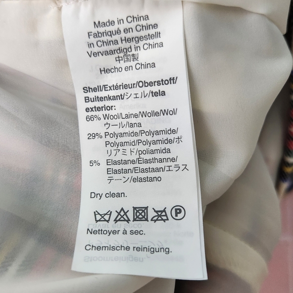 J. Crew Cameron slim crop pant in snowy Stewart tartan bi-stretch wool - Picture 9 of 9